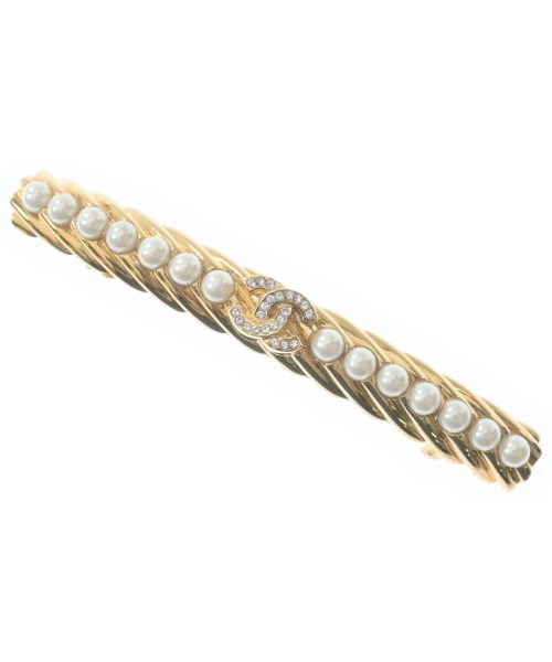 CHANEL(シャネル)ヘアアクセサリー ゴールド サイズ:-/2200646990040