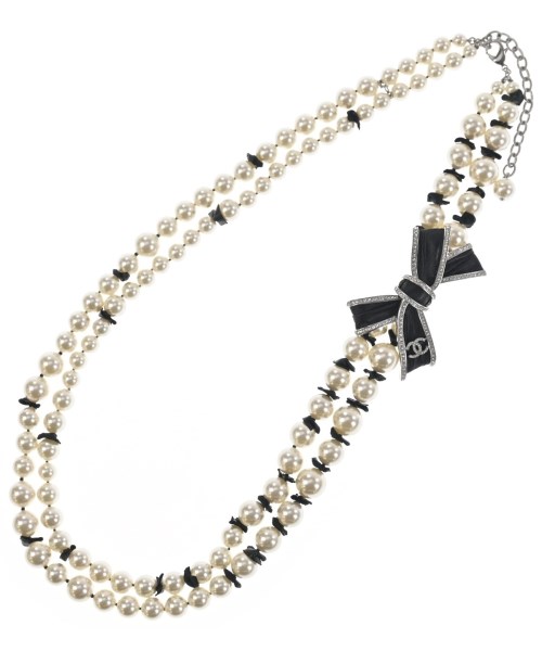 CHANEL(シャネル)ネックレス 白 サイズ:-/2200649713165