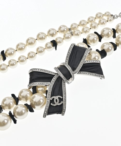 CHANEL（シャネル）ネックレス 白 サイズ:- レディース/2200649713165