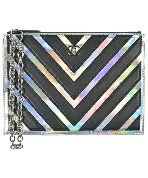 CHANEL(シャネル)クラッチバッグ 黒 サイズ:-/2200651204361