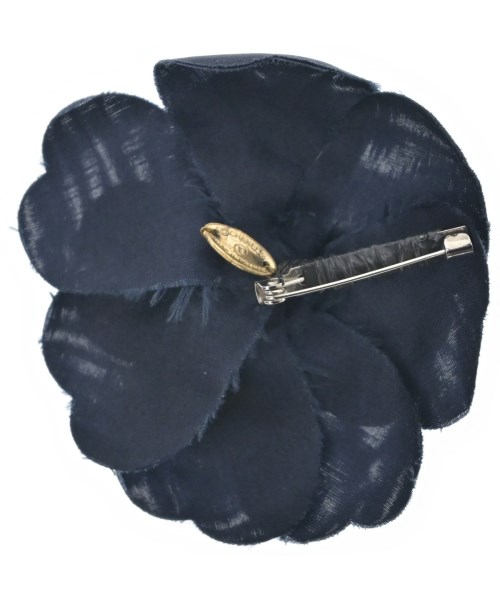 CHANEL（シャネル）ブローチ・コサージュ 紺 サイズ:- レディース/2200645698077