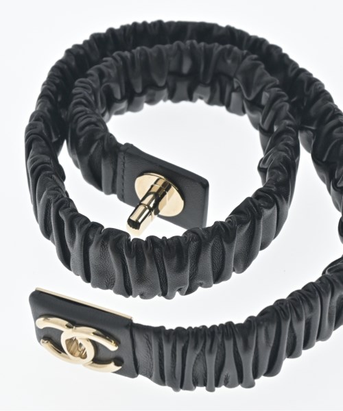 CHANEL（シャネル）ベルト 黒 サイズ:75cm レディース/2200702229039