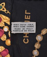 CHANEL（シャネル）バンダナ・スカーフ 黒 サイズ:- レディース/2200702519659