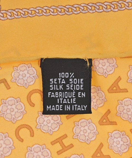 CHANEL（シャネル）バンダナ・スカーフ 黄 サイズ:- レディース/2200706757156