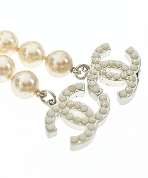 CHANEL（シャネル）ネックレス 白 サイズ:- レディース/2200660020075