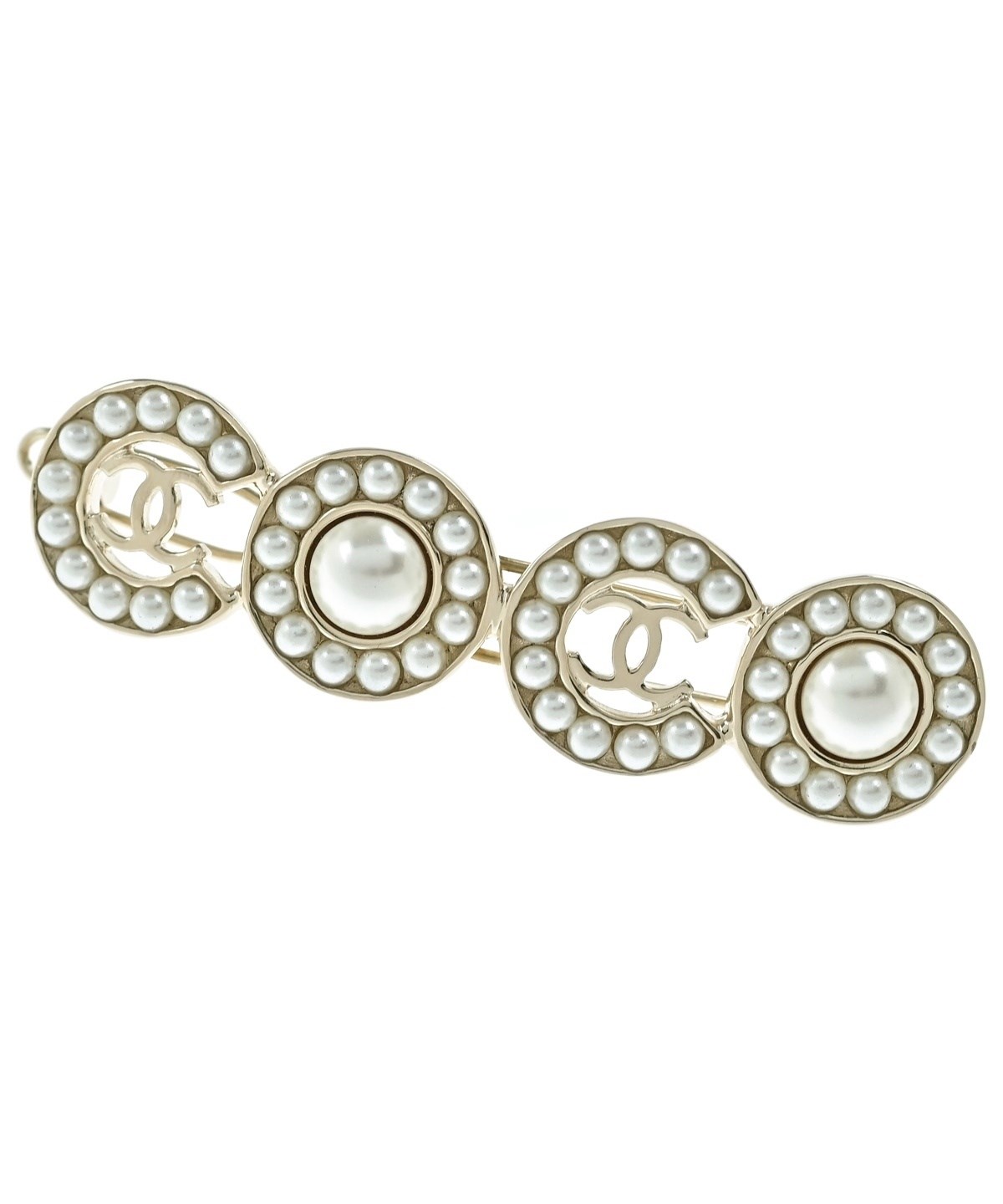 CHANEL（シャネル）ヘアアクセサリー ゴールド サイズ:- レディース