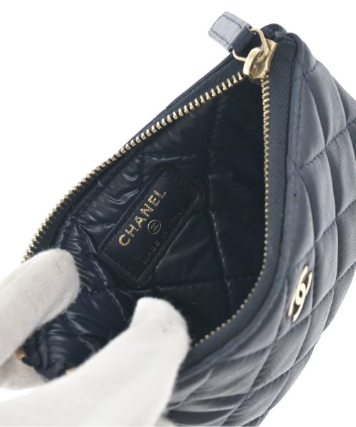 CHANEL（シャネル）ポーチ 紺 サイズ:- レディース/2200665243042
