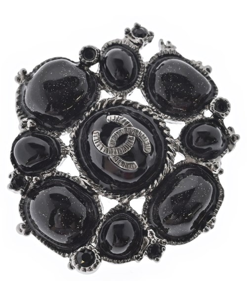 CHANEL(シャネル)ブローチ・コサージュ 黒 サイズ:-/2200665398186
