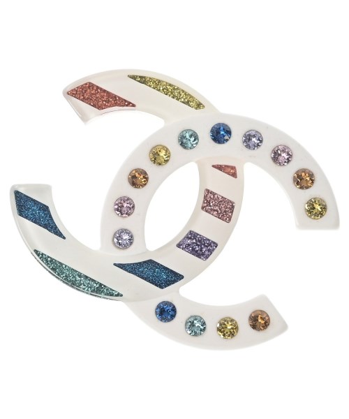 CHANEL(シャネル)ブローチ・コサージュ 白 サイズ:-/2200664780043