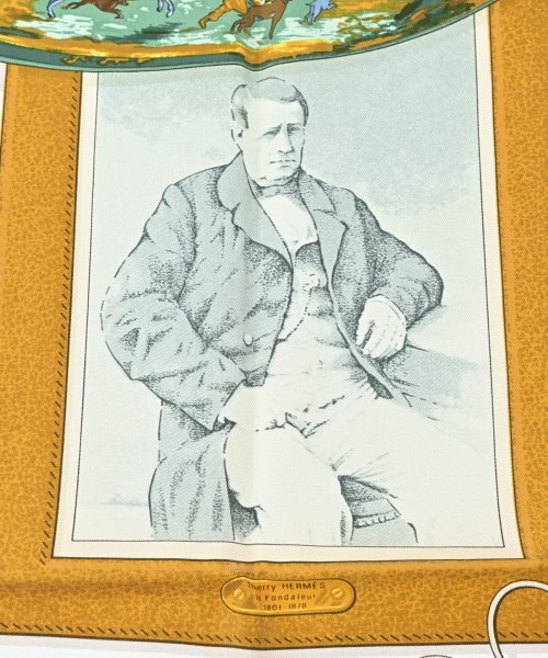 HERMES（エルメス）バンダナ・スカーフ 青 サイズ:- レディース/2200672256974