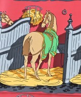 HERMES（エルメス）バンダナ・スカーフ 赤 サイズ:90 レディース/2200672256981