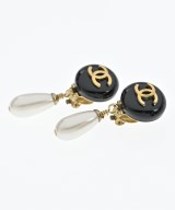 CHANEL（シャネル）ピアス・イヤリング 黒 サイズ:- レディース/2200720483758