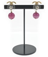 CHANEL（シャネル）ピアス 赤 サイズ:- レディース/2200724126637