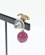 CHANEL（シャネル）ピアス 赤 サイズ:- レディース/2200724126637