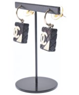 CHANEL（シャネル）ピアス・イヤリング 黒 サイズ:- レディース/2200724126682