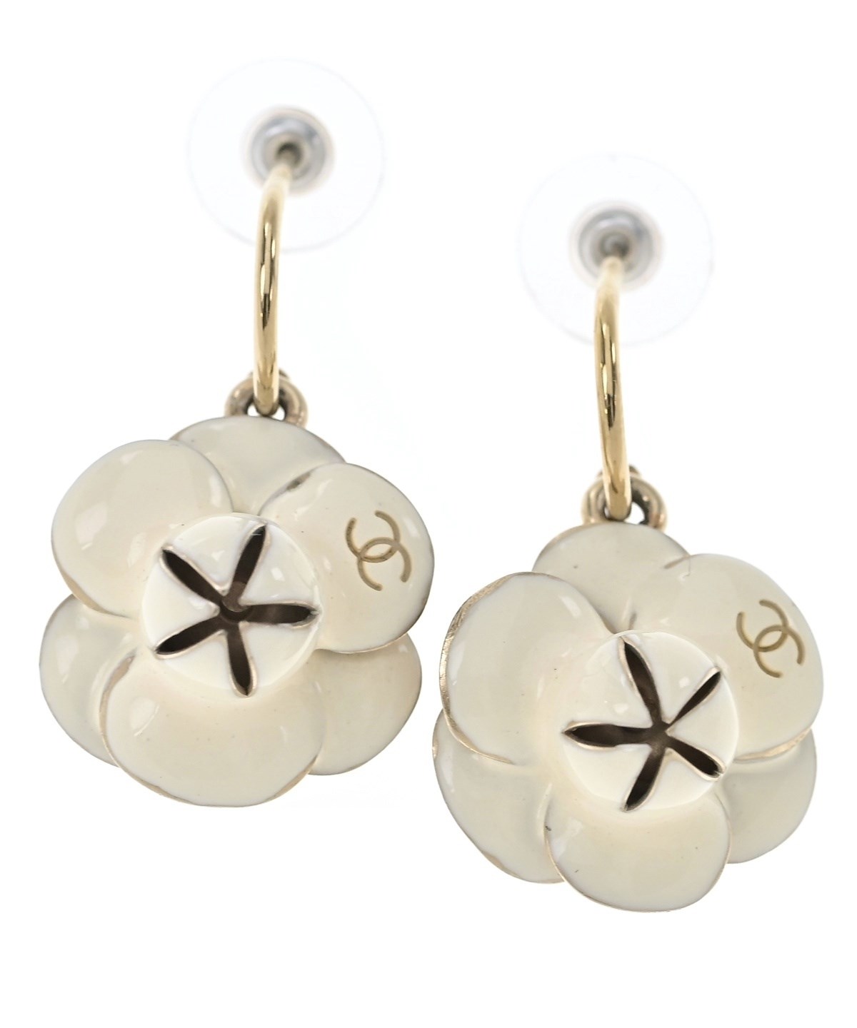 CHANEL（シャネル）ピアス 白 サイズ:- レディース/2200685665053