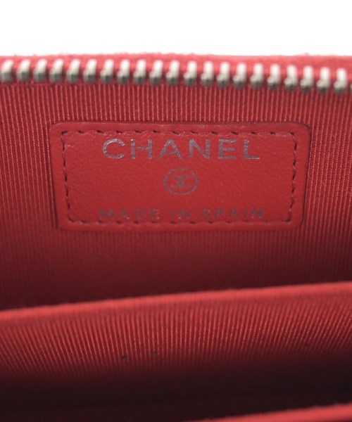 CHANEL（シャネル）財布・コインケース 赤 サイズ:- レディース/2200687802029