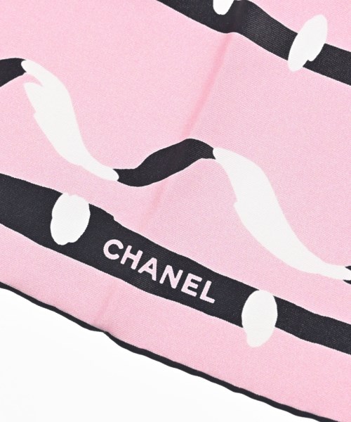 CHANEL（シャネル）バンダナ・スカーフ ピンク サイズ:- レディース/2200688506223