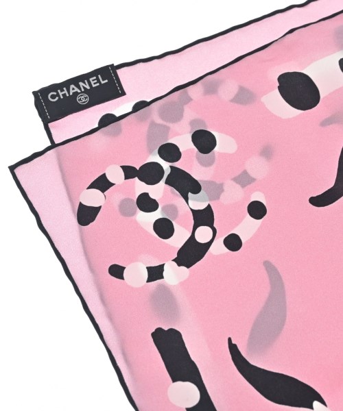 CHANEL（シャネル）バンダナ・スカーフ ピンク サイズ:- レディース/2200688506223