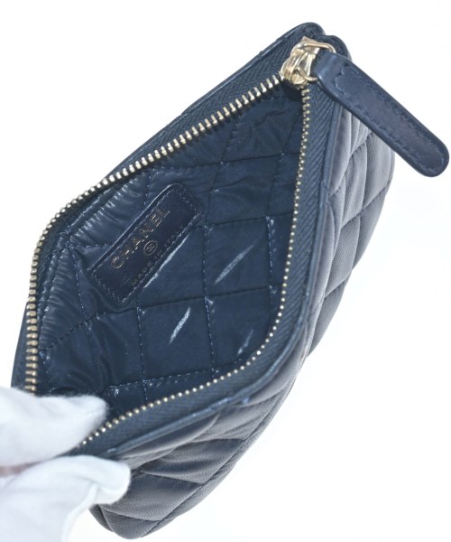 CHANEL（シャネル）ポーチ 紺 サイズ:- レディース/2200693133117