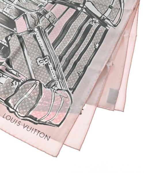 LOUIS VUITTON（ルイヴィトン）バンダナ・スカーフ ピンク サイズ:- レディース/2200644407137