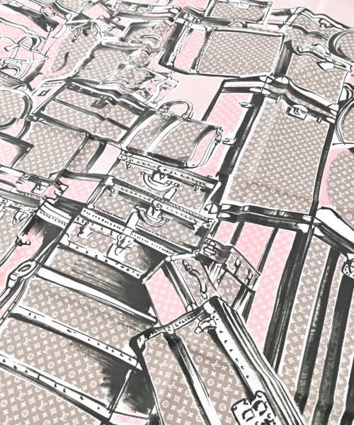 LOUIS VUITTON（ルイヴィトン）バンダナ・スカーフ ピンク サイズ:- レディース/2200644407137