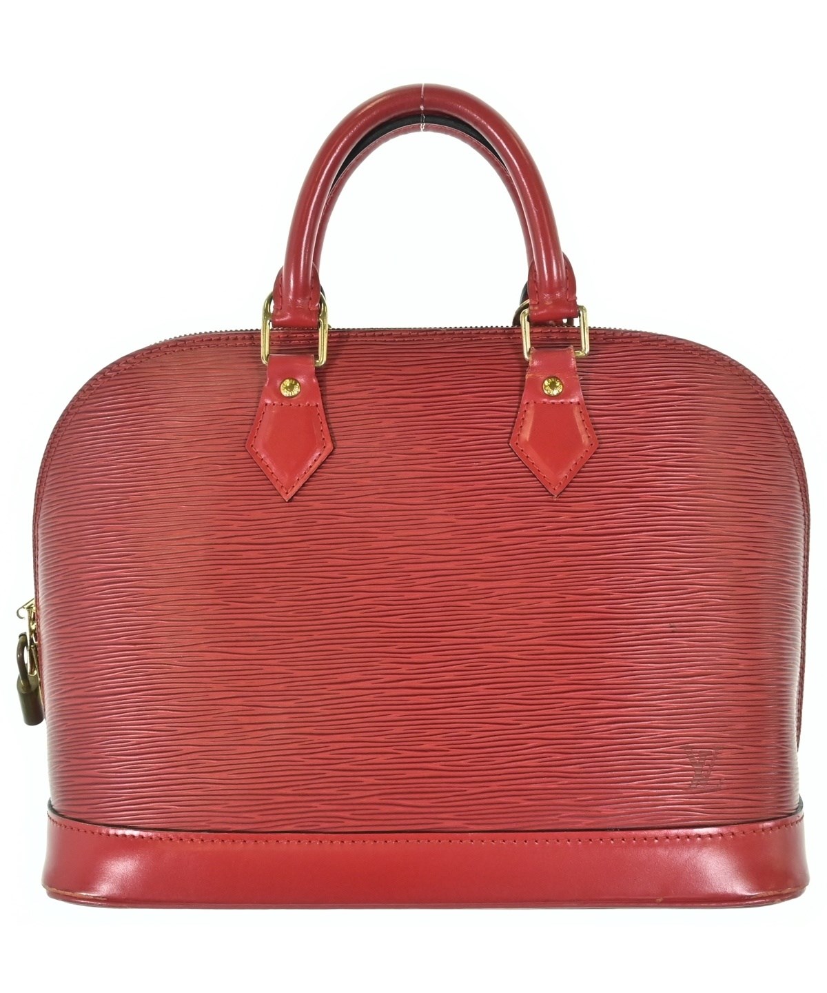 LOUIS VUITTON ルイヴィトン ハンドバッグ 赤 - 4500225Y0369 LOUIS VUITTON ルイ ヴィトン モノグラム ヴェルニ アルマBB
