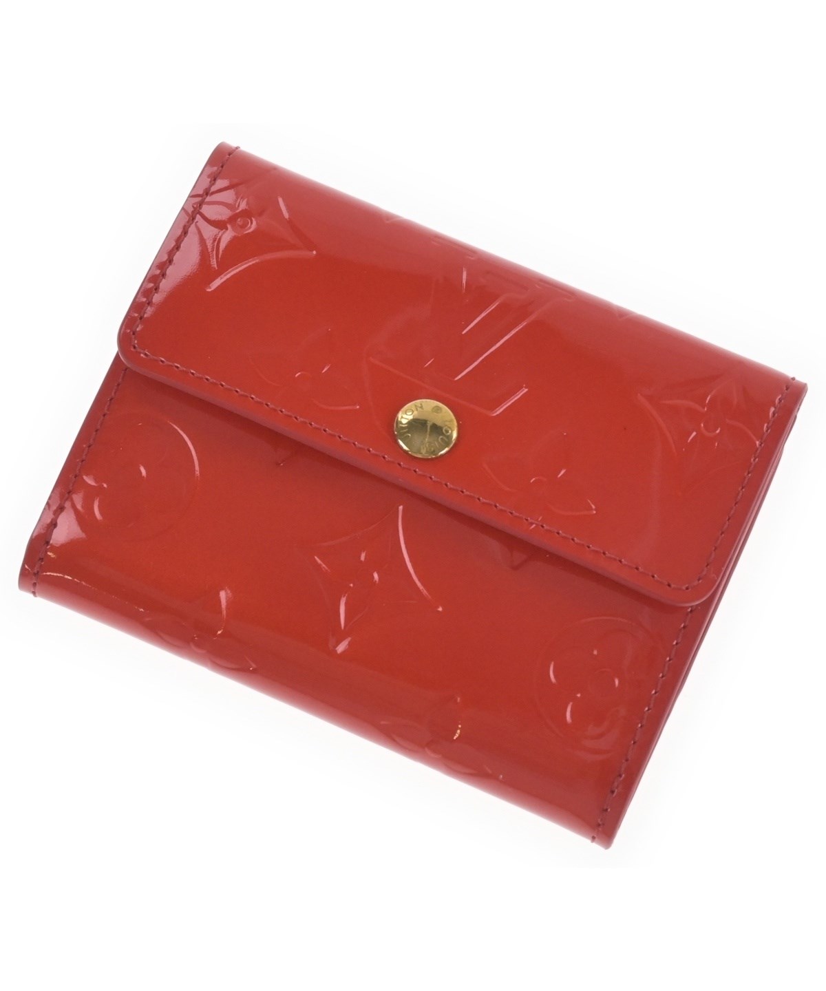 Louis Vuitton 赤 レザー コインケース LOUIS VUITTON◇コインケース/レザー/RED/レディース : セカンド