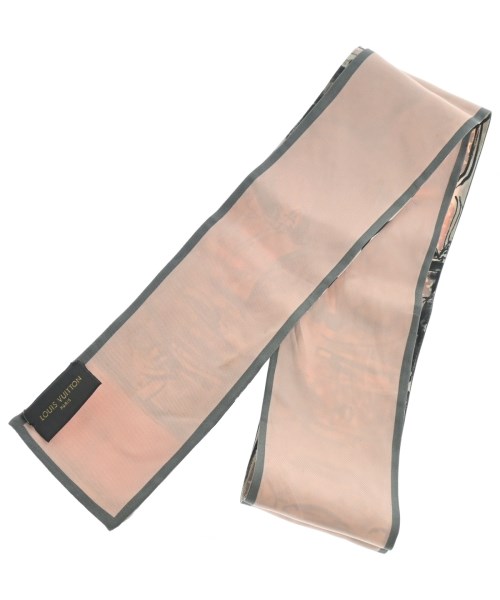 LOUIS VUITTON（ルイヴィトン）バンダナ・スカーフ グレー サイズ:- レディース/2200598660084