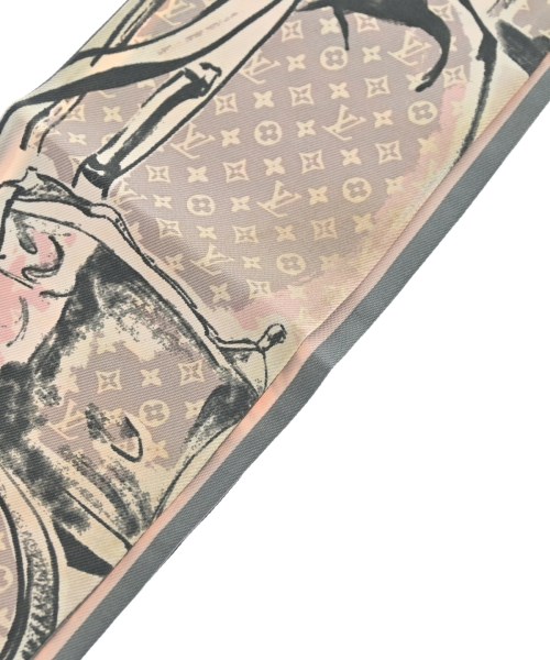 LOUIS VUITTON（ルイヴィトン）バンダナ・スカーフ グレー サイズ:- レディース/2200598660084