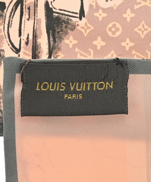 LOUIS VUITTON（ルイヴィトン）バンダナ・スカーフ グレー サイズ:- レディース/2200598660084