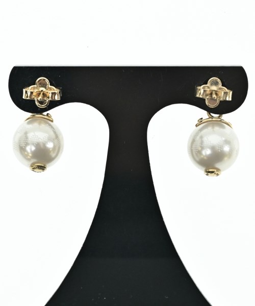 LOUIS VUITTON（ルイヴィトン）ピアス・イヤリング 白 サイズ:- レディース/2200621411713