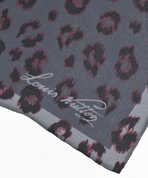 LOUIS VUITTON（ルイヴィトン）バンダナ・スカーフ グレー サイズ:- レディース/2200621929041