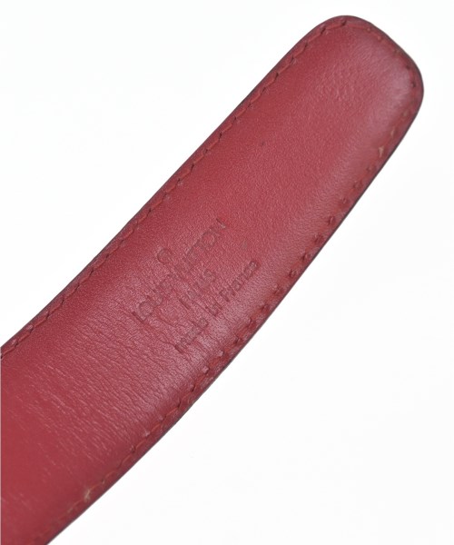 LOUIS VUITTON（ルイヴィトン）ベルト 赤 サイズ:85 レディース/2200622203027