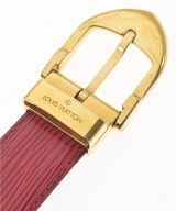 LOUIS VUITTON（ルイヴィトン）ベルト 赤 サイズ:85 レディース/2200622203027
