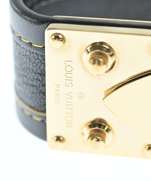 LOUIS VUITTON（ルイヴィトン）ブレスレット・バングル 黒 サイズ:- レディース/2200627237959