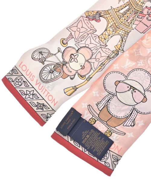 LOUIS VUITTON（ルイヴィトン）バンダナ・スカーフ 白 サイズ:- レディース/2200634350122