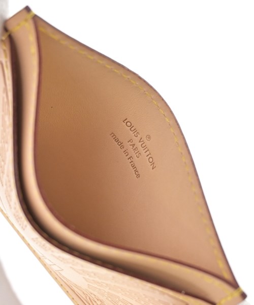 LOUIS VUITTON（ルイヴィトン）カードケース ベージュ サイズ:- レディース/2200609987087