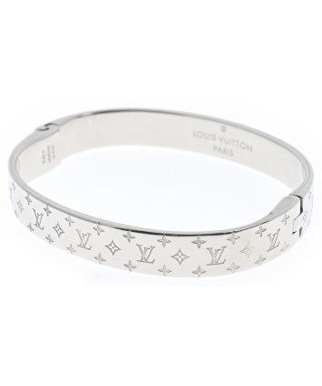 Louis Vuitton シルバーバングル LOUIS VUITTON（ルイヴィトン）ブレスレット・バングル シルバー
