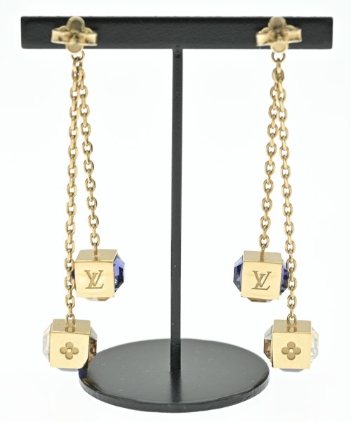 LOUIS VUITTON（ルイヴィトン）ピアス 紺 サイズ:- レディース/2200619975135