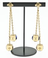 LOUIS VUITTON（ルイヴィトン）ピアス 紺 サイズ:- レディース/2200619975135