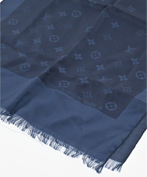 LOUIS VUITTON（ルイヴィトン）バンダナ・スカーフ 紺 サイズ:- レディース/2200602380076