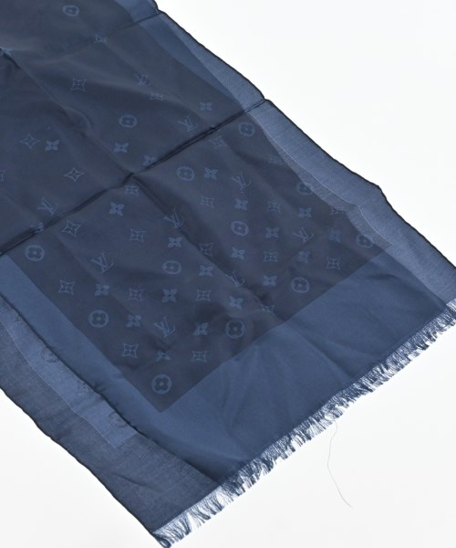 LOUIS VUITTON（ルイヴィトン）バンダナ・スカーフ 紺 サイズ:- レディース/2200602380076