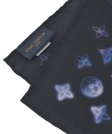 LOUIS VUITTON（ルイヴィトン）バンダナ・スカーフ 黒 サイズ:- レディース/2200608326047