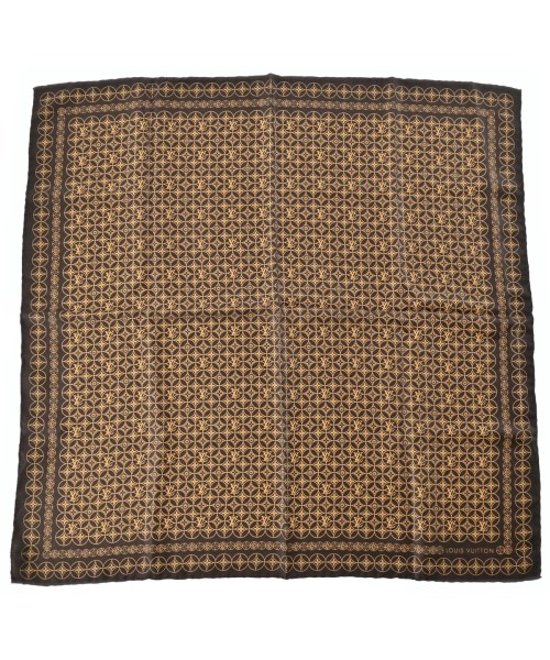 LOUIS VUITTON(ルイヴィトン)バンダナ・スカーフ 茶 サイズ:-/2200668074827