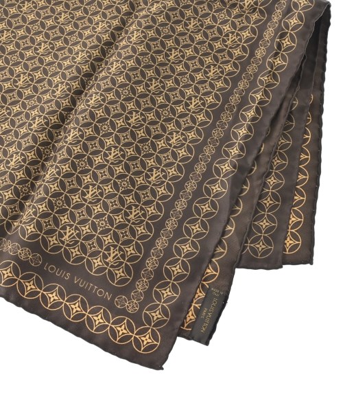 LOUIS VUITTON（ルイヴィトン）バンダナ・スカーフ 茶 サイズ:- レディース/2200668074827