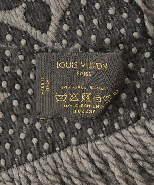 LOUIS VUITTON（ルイヴィトン）マフラー グレー サイズ:- レディース/2200678328248