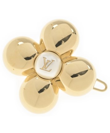 LOUIS VUITTON ボール型ヘアアクセサリー☆M80266 LOUIS VUITTON（ルイヴィトン）ヘアアクセサリー ゴールド サイズ