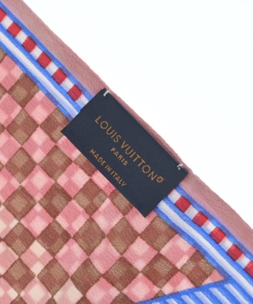 LOUIS VUITTON（ルイヴィトン）バンダナ・スカーフ 赤 サイズ:- レディース/2200695099060
