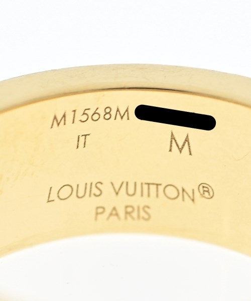 LOUIS VUITTON（ルイヴィトン）リング 黒 サイズ:M レディース/2200698626096